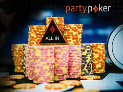 Partypoker: Cardmates Community Cent Roll с призовым фондом 500$