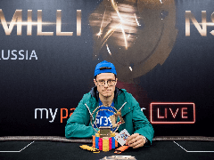 Millions Russia: Павел Андрианов из Беларуси – чемпион турнира хайроллеров с бай-ином 618 000₽