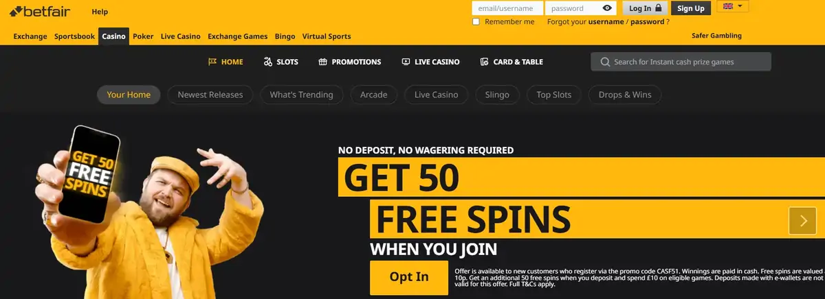 Free Spins No Deposit