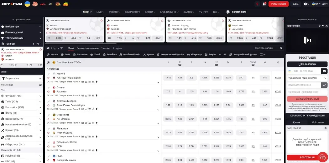 БК Bet2Fun сайт