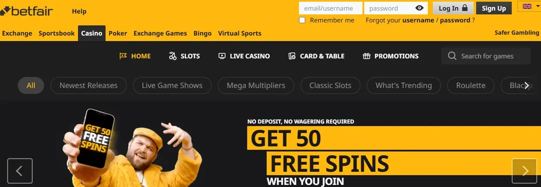 Betfair Casino