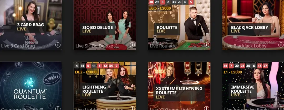 Betfair Casino Games