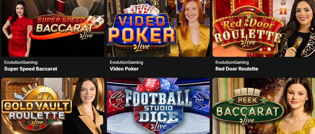 Bethard Casino games