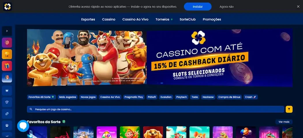 Site da Betdasorte Casino