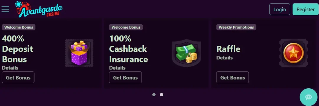 Avantgarde Casino site