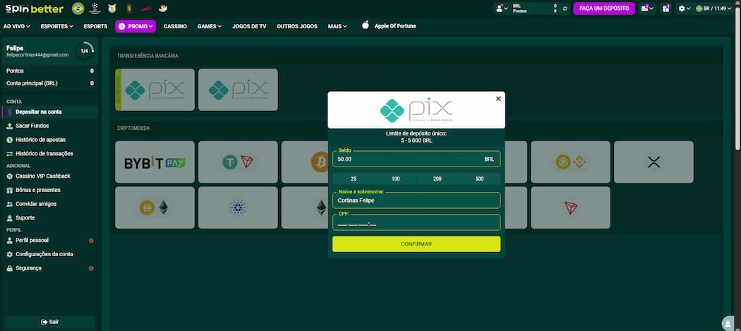 Métodos de Pagamento