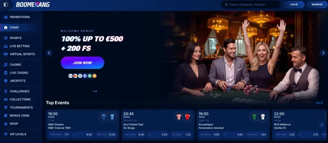 Boomerang Bet Casino