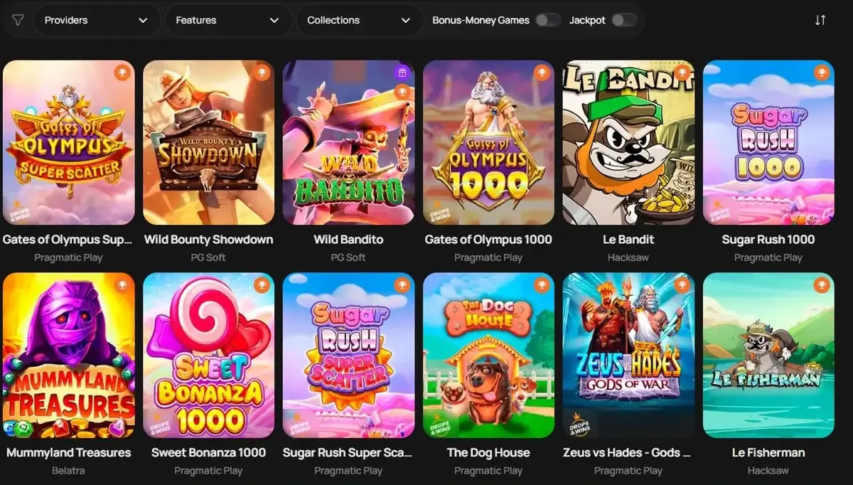 Ігри Flagman Casino