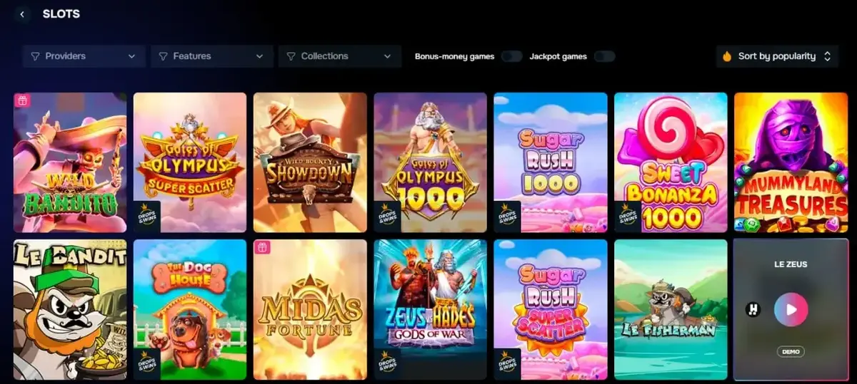 Ігри Gizbo казино