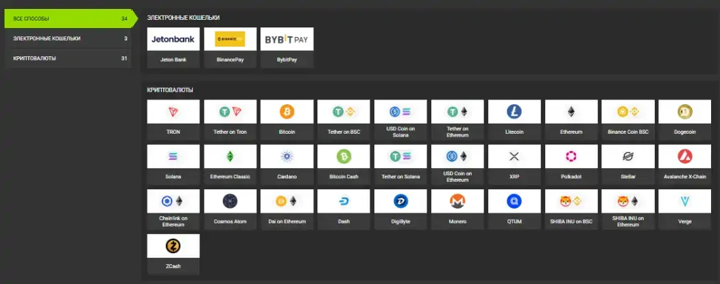 WinWin Casino депозит