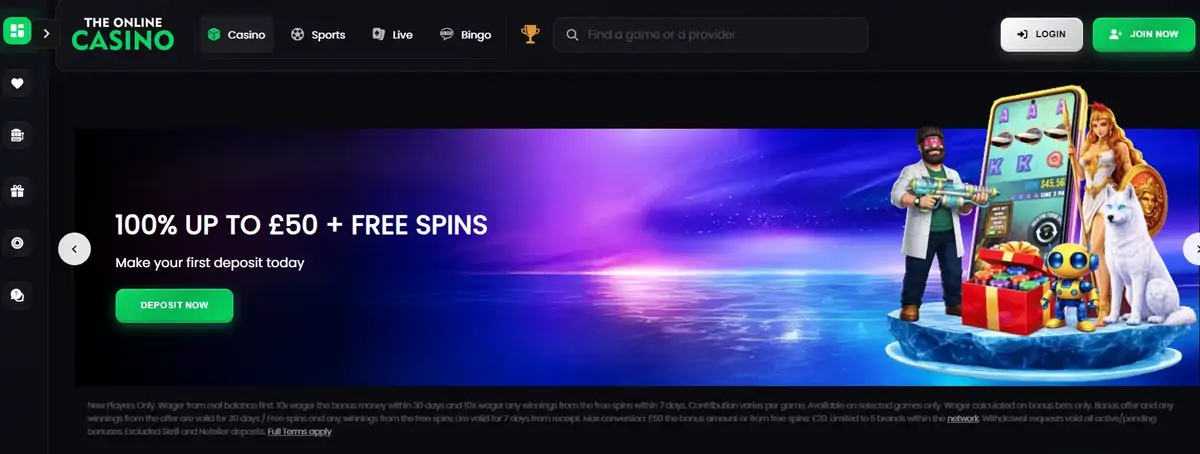 TheOnlineCasino Official Site
