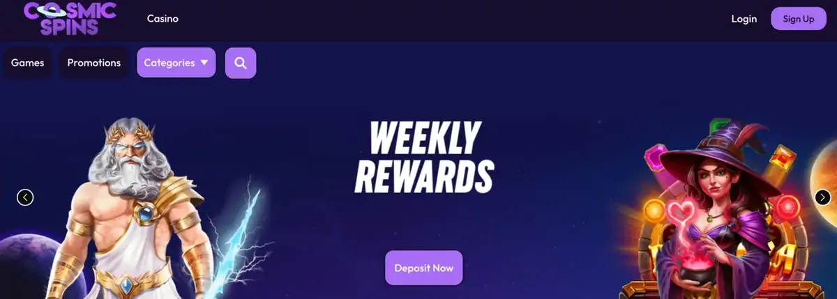 Cosmic Spins Bank Transfer Casino