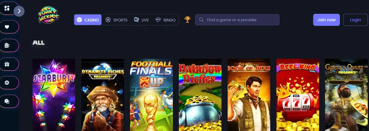 Latest slot sites UK