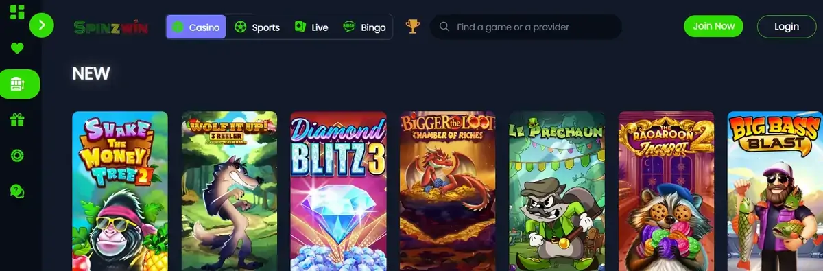 SpinzWin Casino