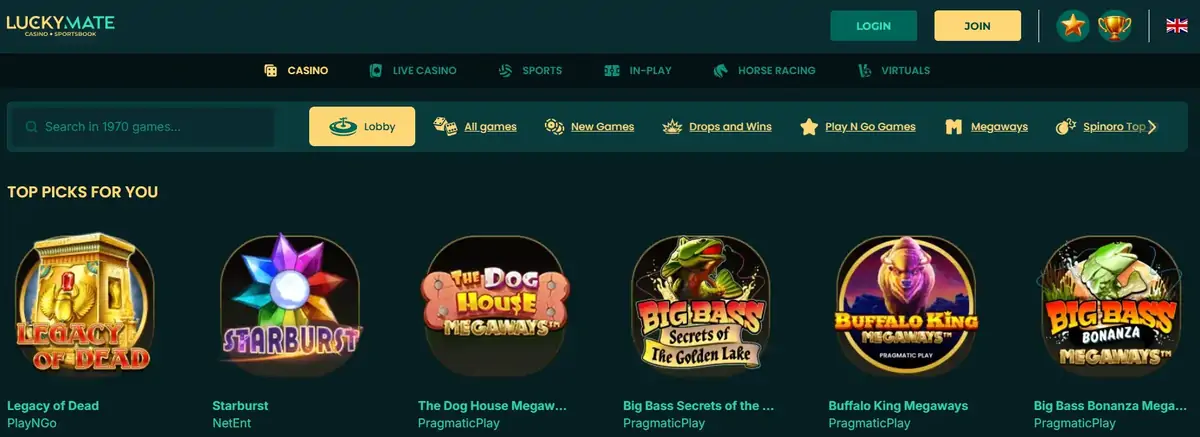 LuckyMate games