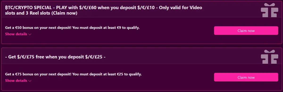 Candyland bonuses