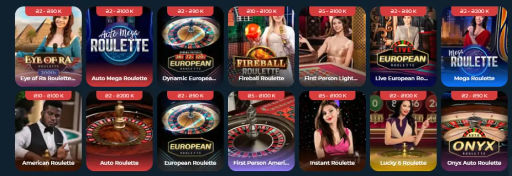 Azərbaycan onlayn kazinolarında Lightning Roulette Onlayn kazinoda rulet oyunu
