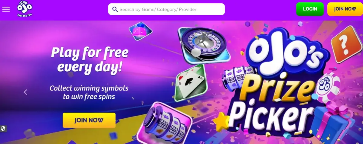 Top Casino Site PlayOJO Best Online Casinos UK