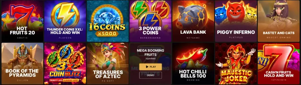 Слоты BoostWin казино