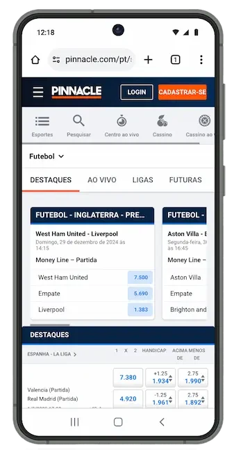 Pinnacle apostas Pinnacle