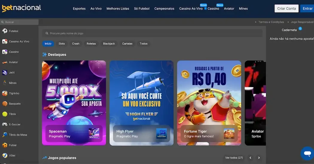 Bet nacional cassino jogos Bet nacional cassino