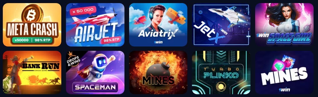 1win crash games