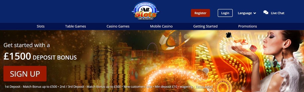All Slots Casino Site
