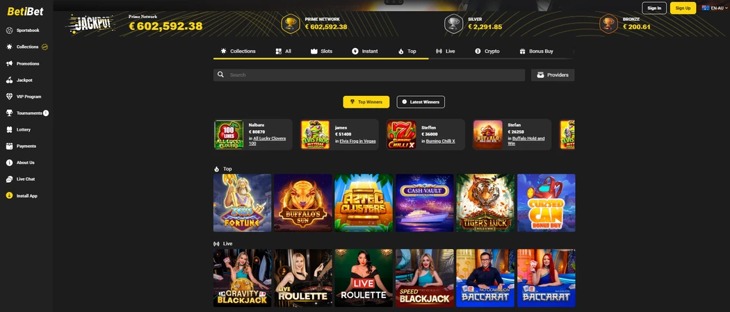 Beti Bet Casino online games Beti Bet Casino