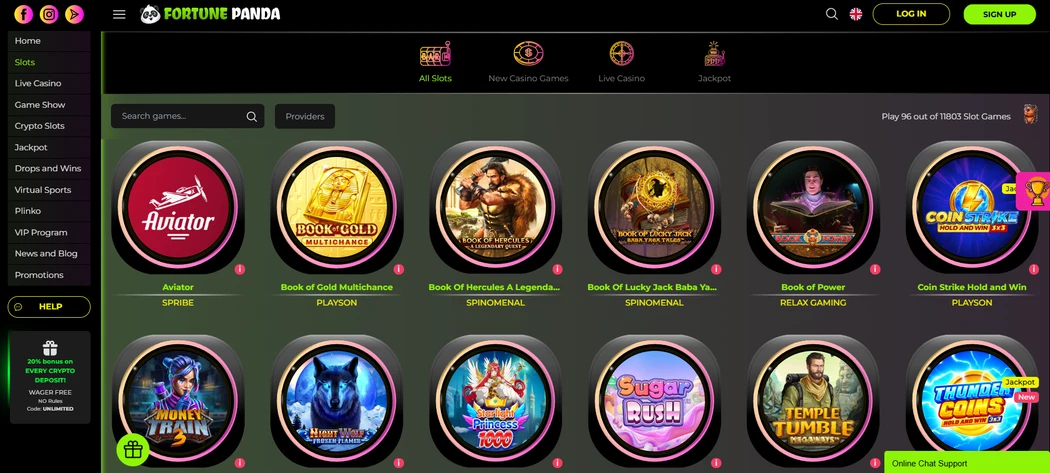 Fortune Panda Casino games Fortune Panda Casino