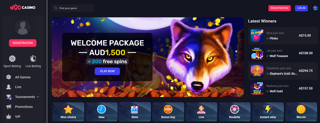 Woo Casino Australia Woo Casino