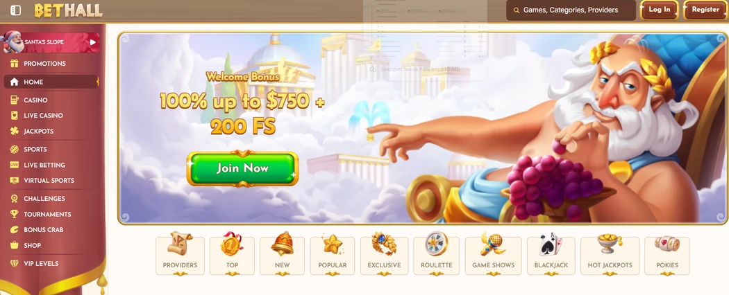 BetHall Casino BetHall