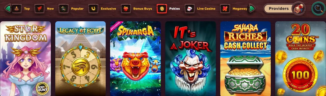 5Gringos Casino Pokies Lobby 5Gringos Casino Pokies