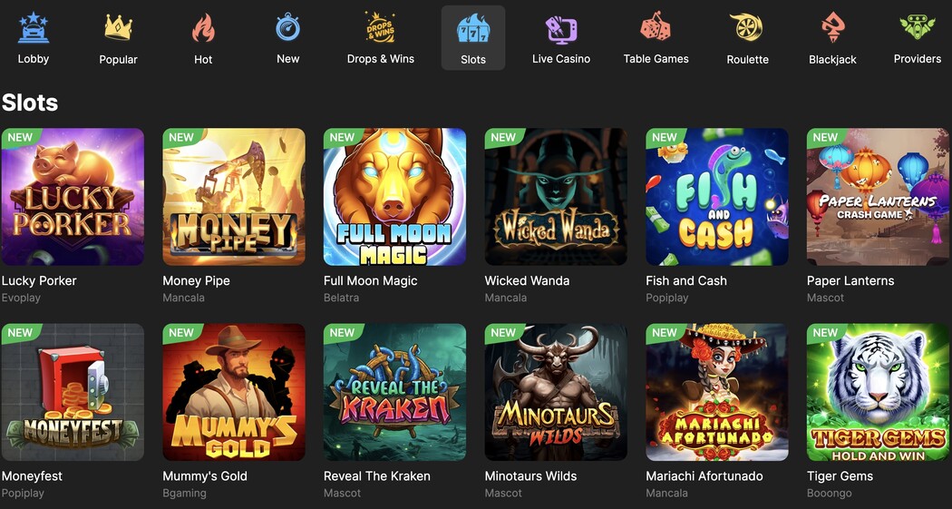 Need For Spin casino pokies Need For Spin casino games