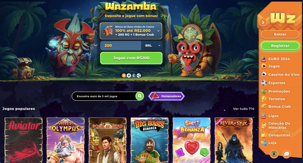 wazamba casino