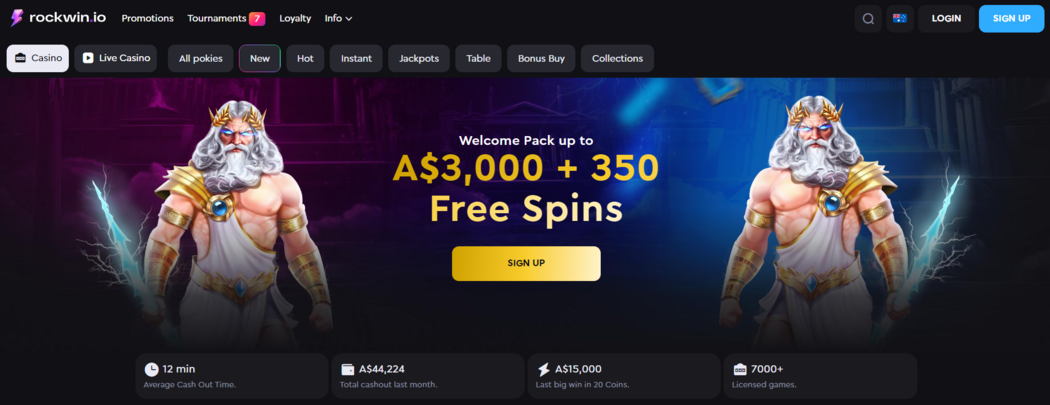 Rockwin Casino Review