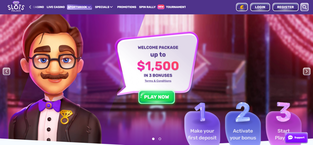 Slots Palace Casino Review