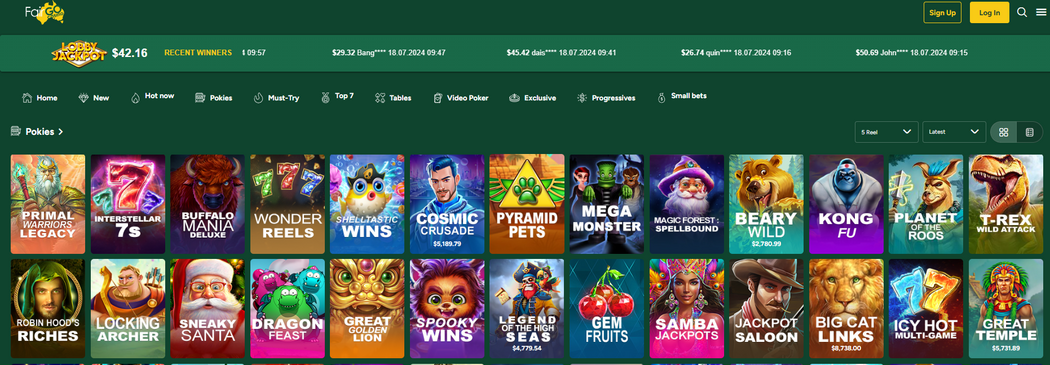 FairGo Casino pokies FairGo Casino