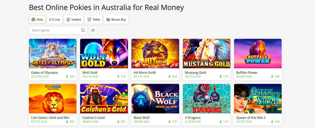 Lucky Green online casino