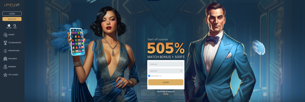 Limitless Casino site Limitless Casino