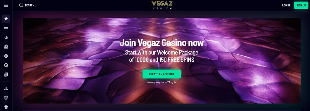Vegaz Casino Vegaz