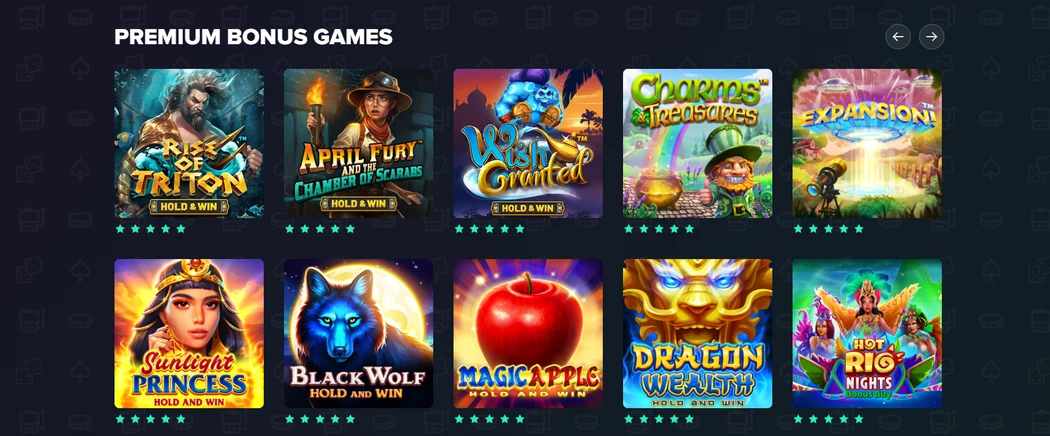 Spins House Casino games SpinsHouse Casino