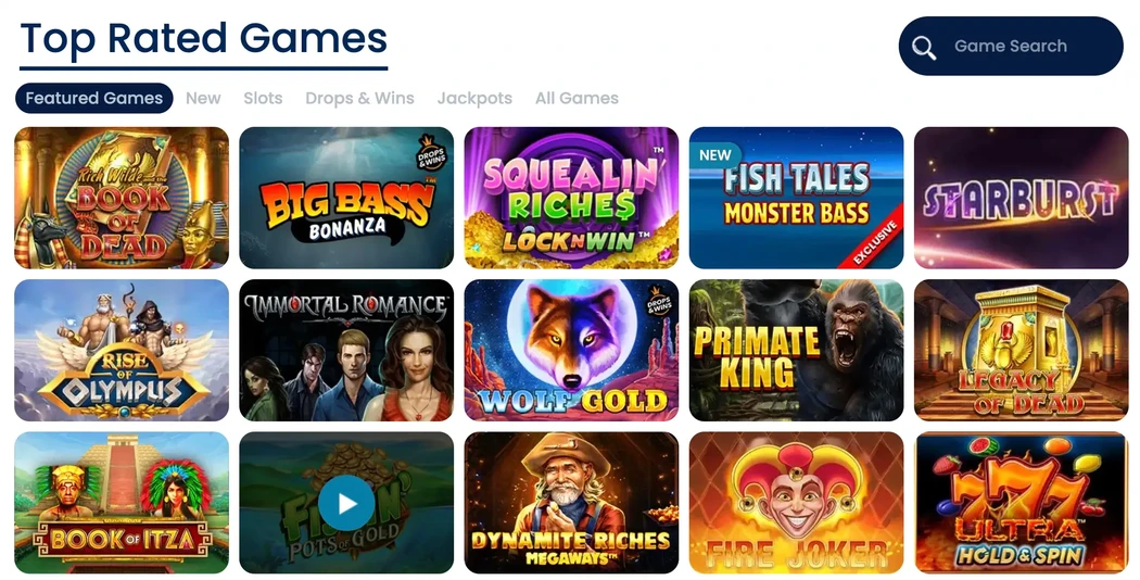 Spin Rio Casino Games