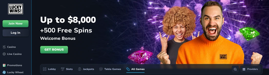 LuckyWins Casino LuckyWins