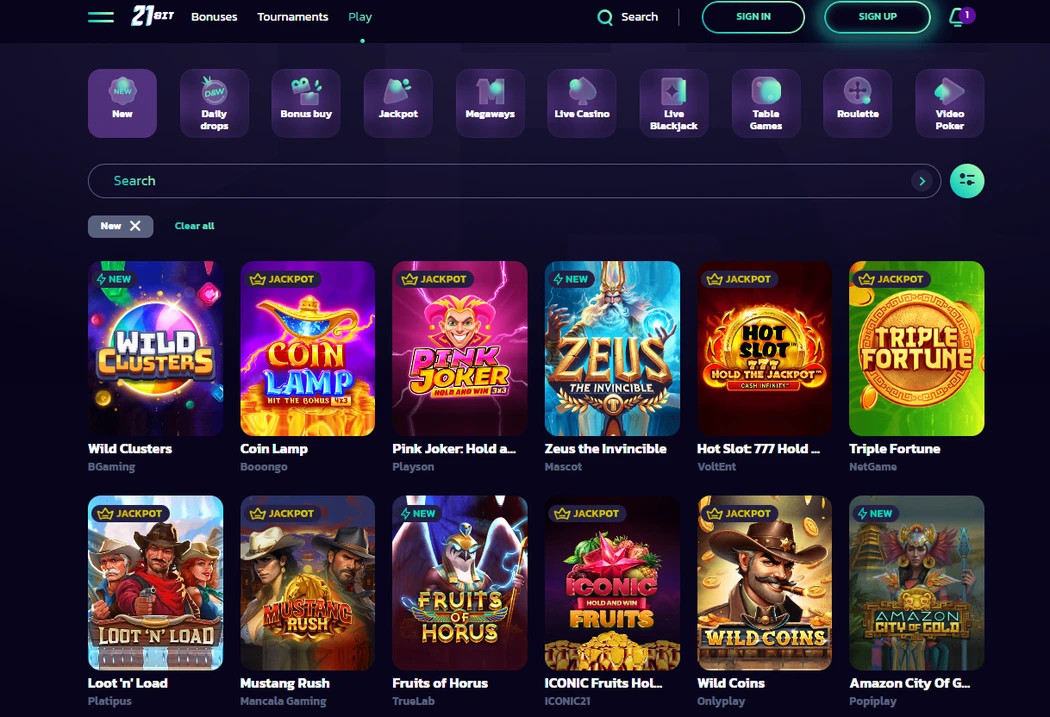 21 Bit Casino 21 Bit