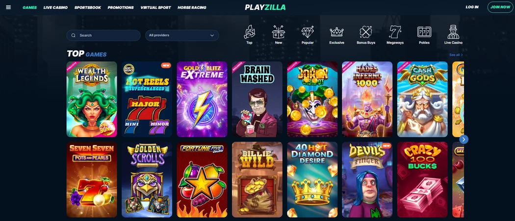PlayZilla Casino games Play Zilla Casino