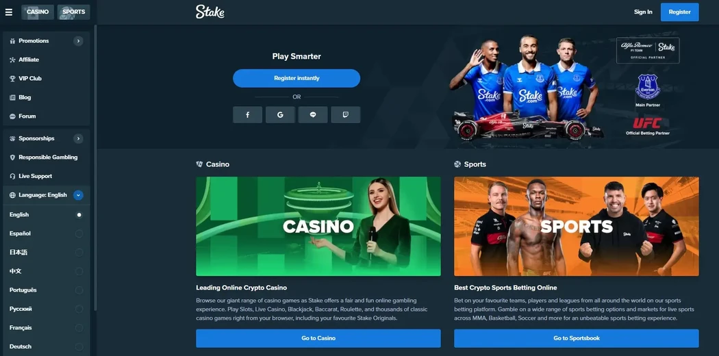 Stake Casino сайт Stake Casino