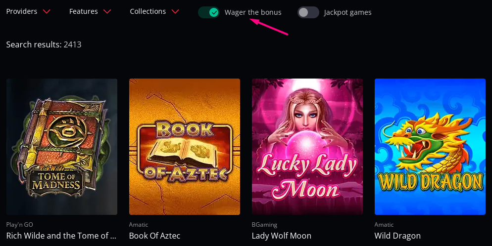 Фріспіни в казино Фріспіни