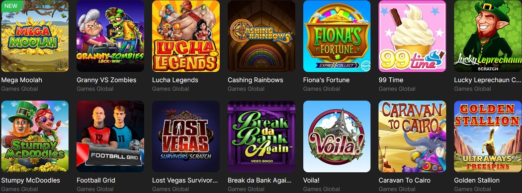 Micgrogaming Casino Games