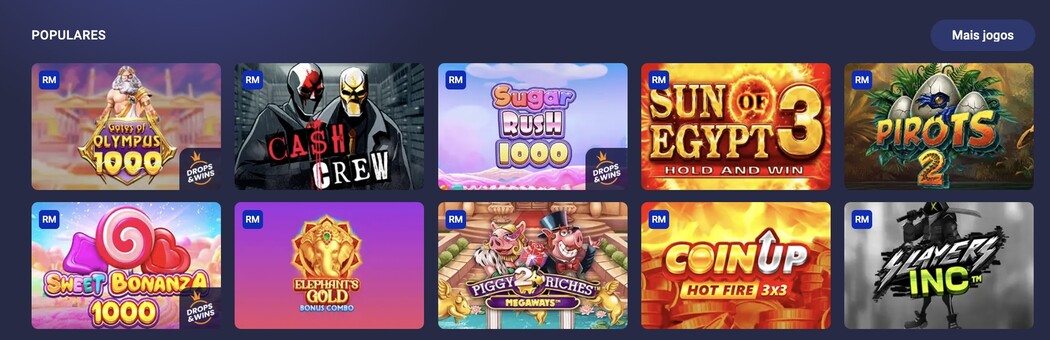 Plataforma nova cassino