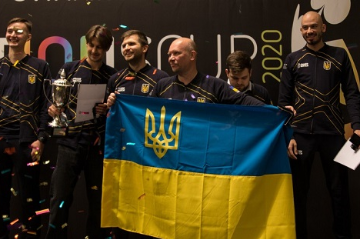Сборную Украины по матч-покеру наградили золотыми медалями